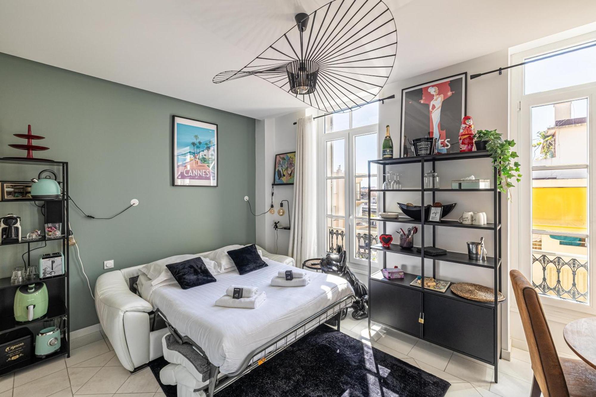 Private - Small Studio For Two At 5 Minutes From Croisette Кан Екстериор снимка